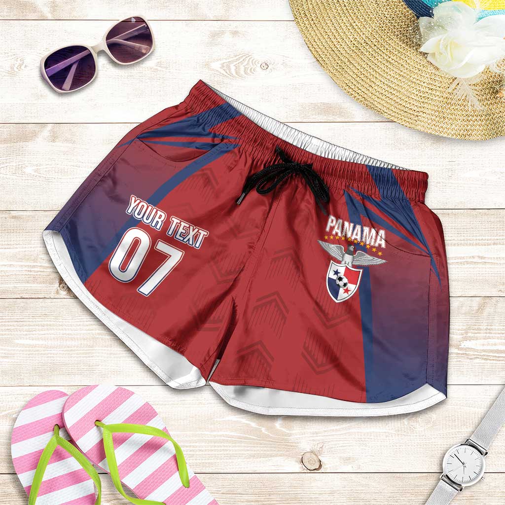 Afro-Panama Football 2026 Custom Shorts for Women La Marea Roja Making History - Wonder Print Shop