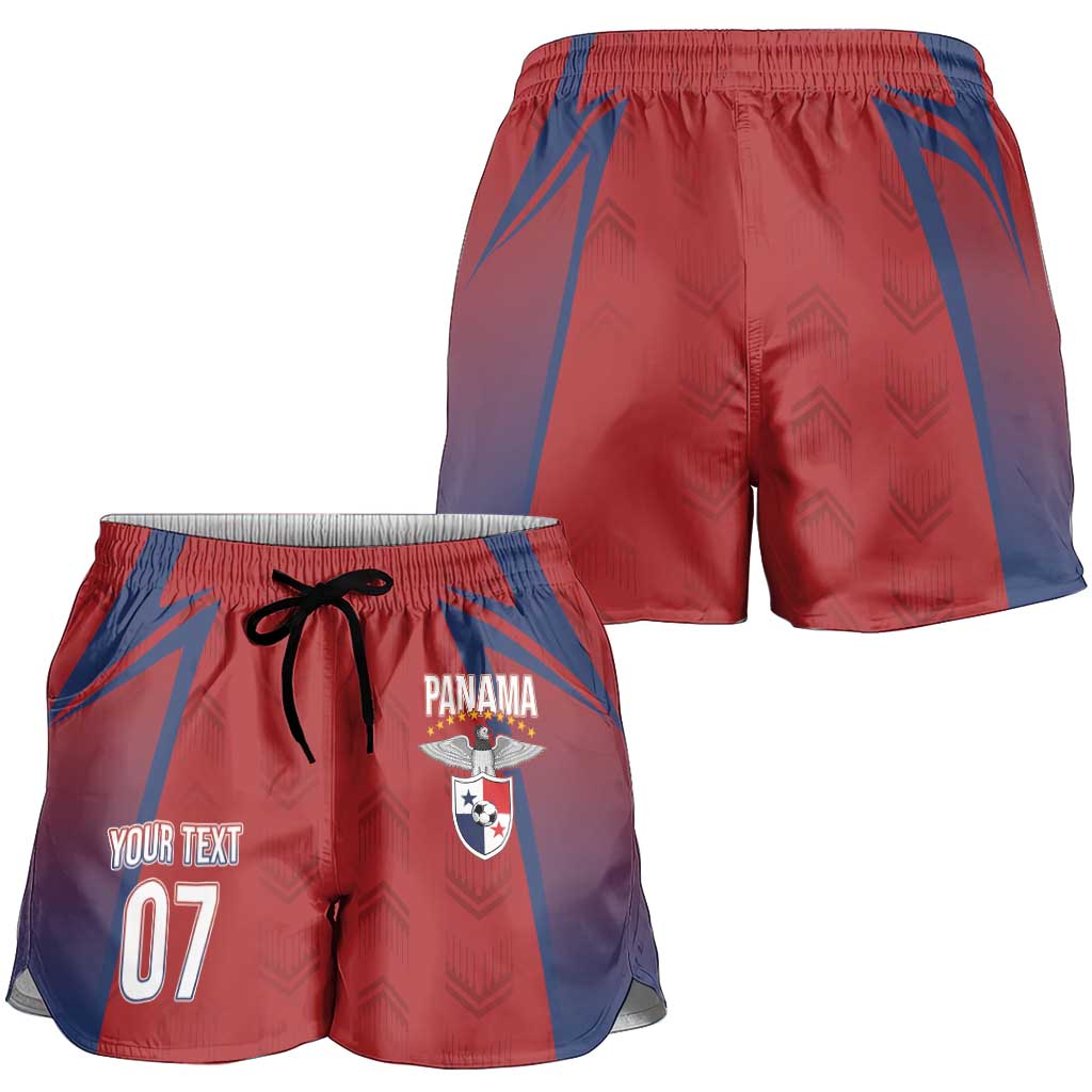 Afro-Panama Football 2026 Custom Shorts for Women La Marea Roja Making History - Wonder Print Shop