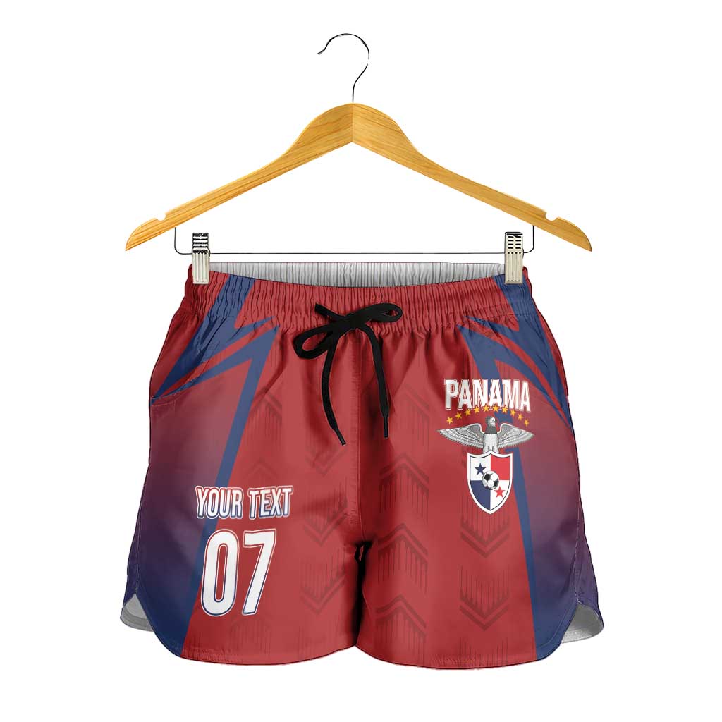 Afro-Panama Football 2026 Custom Shorts for Women La Marea Roja Making History - Wonder Print Shop