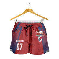 Afro-Panama Football 2026 Custom Shorts for Women La Marea Roja Making History - Wonder Print Shop