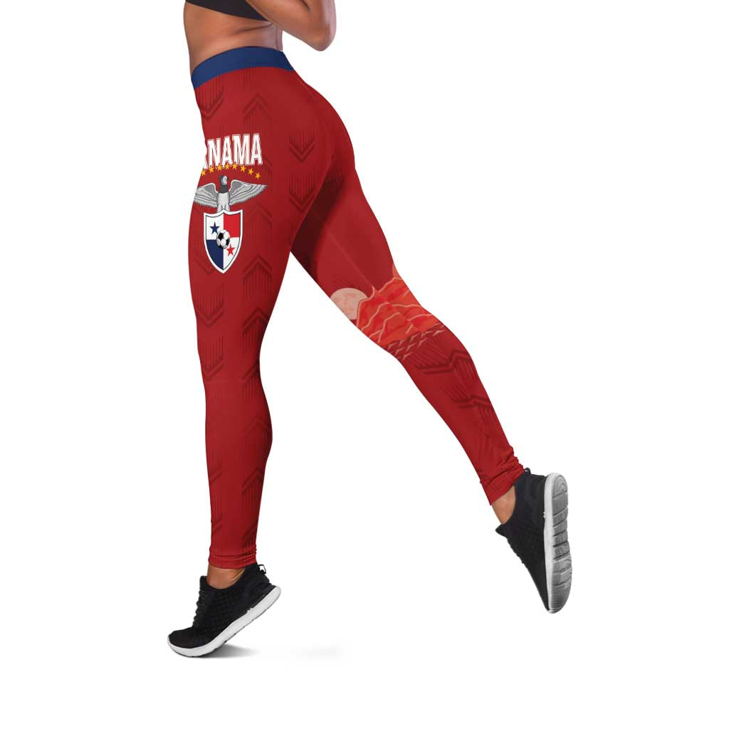 Afro-Panama Football 2026 Leggings La Marea Roja Making History - Wonder Print Shop