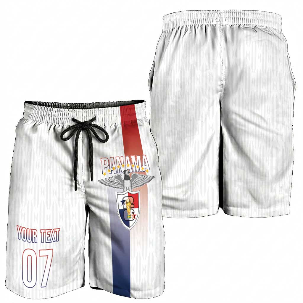 Afro-Panama Football Los Canaleros 2026 Custom Shorts for Men Rising Glory - Wonder Print Shop