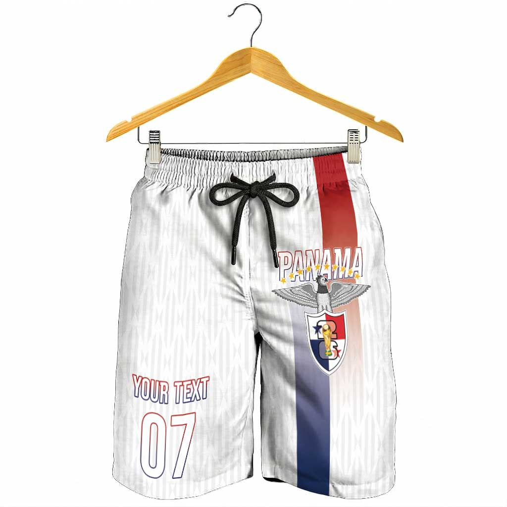 Afro-Panama Football Los Canaleros 2026 Custom Shorts for Men Rising Glory - Wonder Print Shop