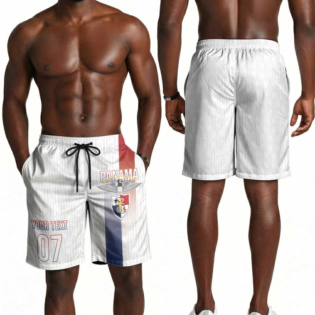 Afro-Panama Football Los Canaleros 2026 Custom Shorts for Men Rising Glory - Wonder Print Shop