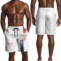 Afro-Panama Football Los Canaleros 2026 Custom Shorts for Men Rising Glory - Wonder Print Shop