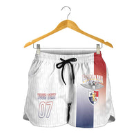 Afro-Panama Football Los Canaleros 2026 Custom Shorts for Women Rising Glory - Wonder Print Shop