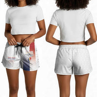 Afro-Panama Football Los Canaleros 2026 Custom Shorts for Women Rising Glory - Wonder Print Shop