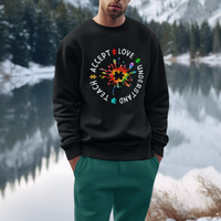 Autism Awareness Sweatshirt Special Teacher Teach Accept Understand Love - Wonder Print Shop