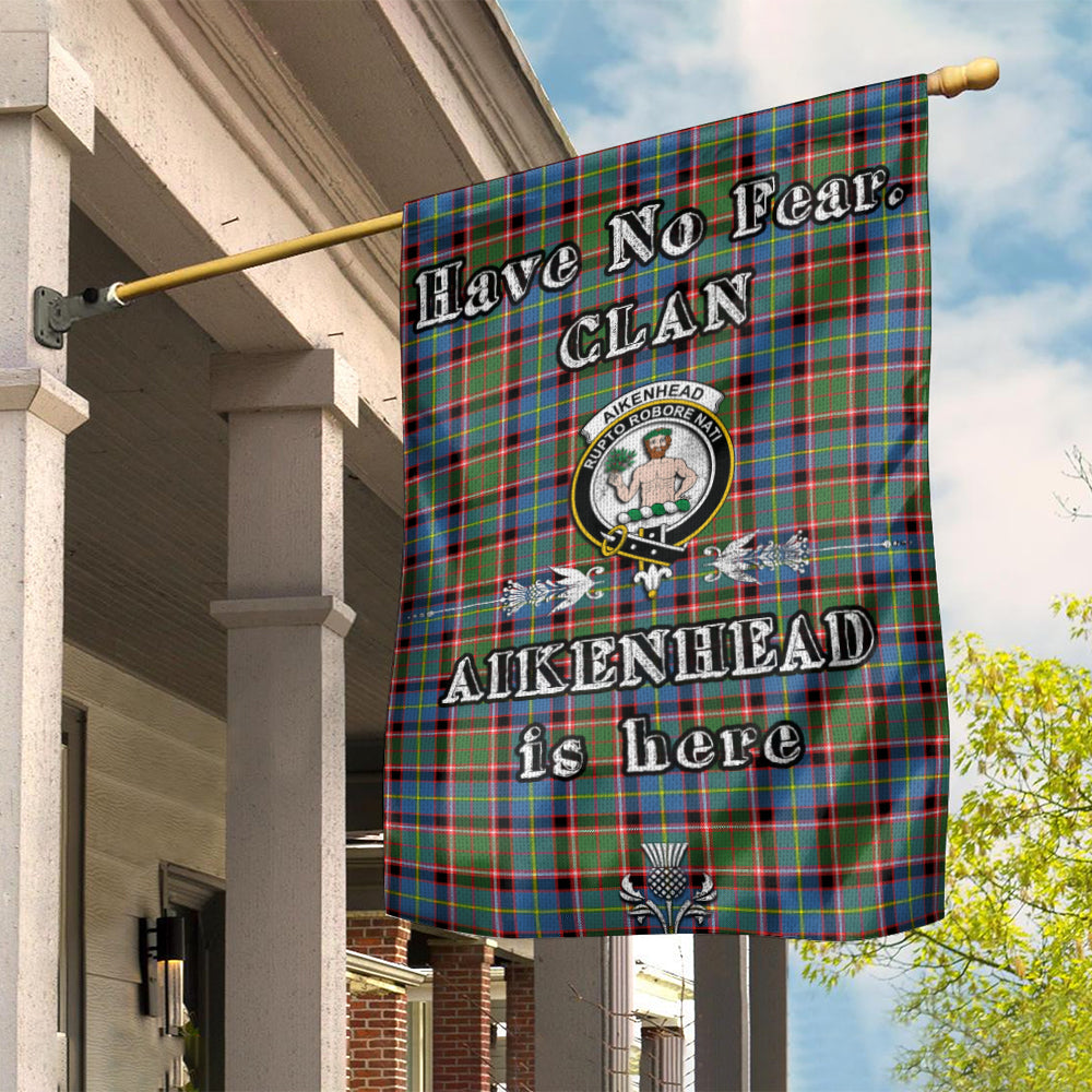 aikenhead-clan-tartan-flag-family-crest-have-no-fear-tartan-garden-flag