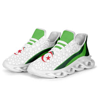 Algeria 2026 Football Clunky Sneakers Go Greens Islamic Pattern Curve Stylized - Wonder Print Shop