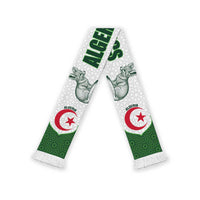 Algeria 2026 Football Soccer Scarf Go Fennecs Islamic Pattern