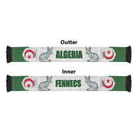 Algeria 2026 Football Soccer Scarf Go Fennecs Islamic Pattern