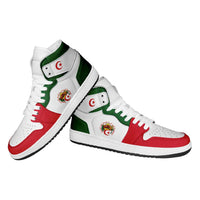 Algeria High Sneakers AJ1 Classic National Flag Style - Wonder Print Shop