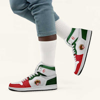 Algeria High Sneakers AJ1 Classic National Flag Style - Wonder Print Shop