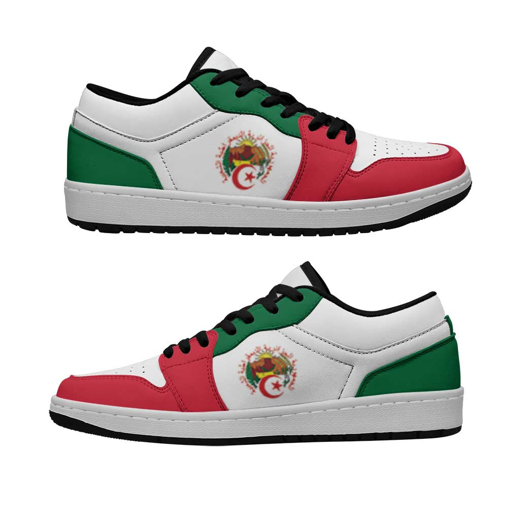 Algeria Low Sneakers Classic National Flag Style - Wonder Print Shop