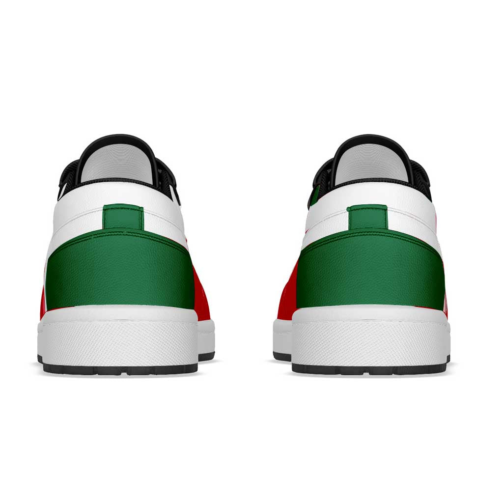 Algeria Low Sneakers Classic National Flag Style - Wonder Print Shop