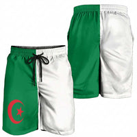 Algeria Shorts for Men National Flag Colors - Wonder Print Shop