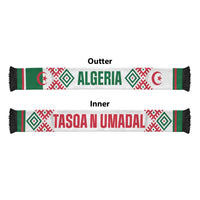 Algeria Tasqa n Umadal Soccer Scarf Amazigh Desert Pattern Edition