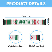 Algeria Tasqa n Umadal Soccer Scarf Amazigh Desert Pattern Edition