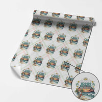 All I Need Is Jesus And The Beach Wrapping Paper Roll Christian Summer Faith Graphic