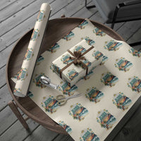 All I Need Is Jesus And The Beach Wrapping Paper Roll Christian Summer Faith Graphic