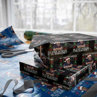 All I Want for Christmas is Steve to Survive Wrapping Paper Roll Stranger Xmas Wishes Fan Gift - Wonder Print Shop