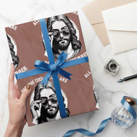 All The Cool People Are Born In December Wrapping Paper Roll Funny Christmas December Birthday Jesus - Wonder Print Shop