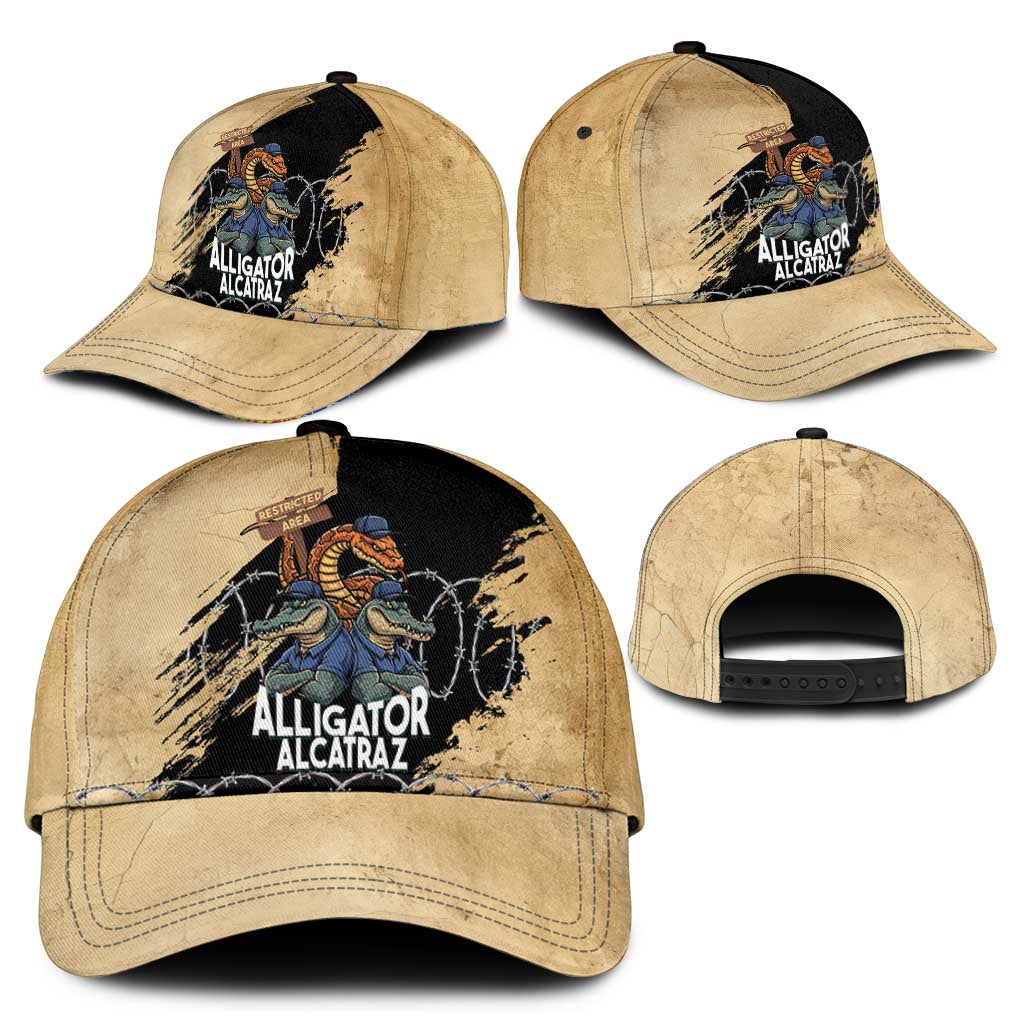 Alligator Alcatraz Classic Cap Gator and Python Restricted Area LT14