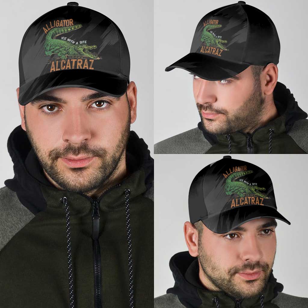 Alligator Alcatraz Classic Cap ICE With A Bite - Wonder Print Shop