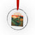 Alligator Alcatraz Crystal Glass Ornament Retro Florida Swamp Political Prison - Wonder Print Shop