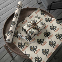 Alligator Alcatraz Gunslinger Wrapping Paper Roll Swamp Outlaw Satire Patriotic Rebel - Wonder Print Shop