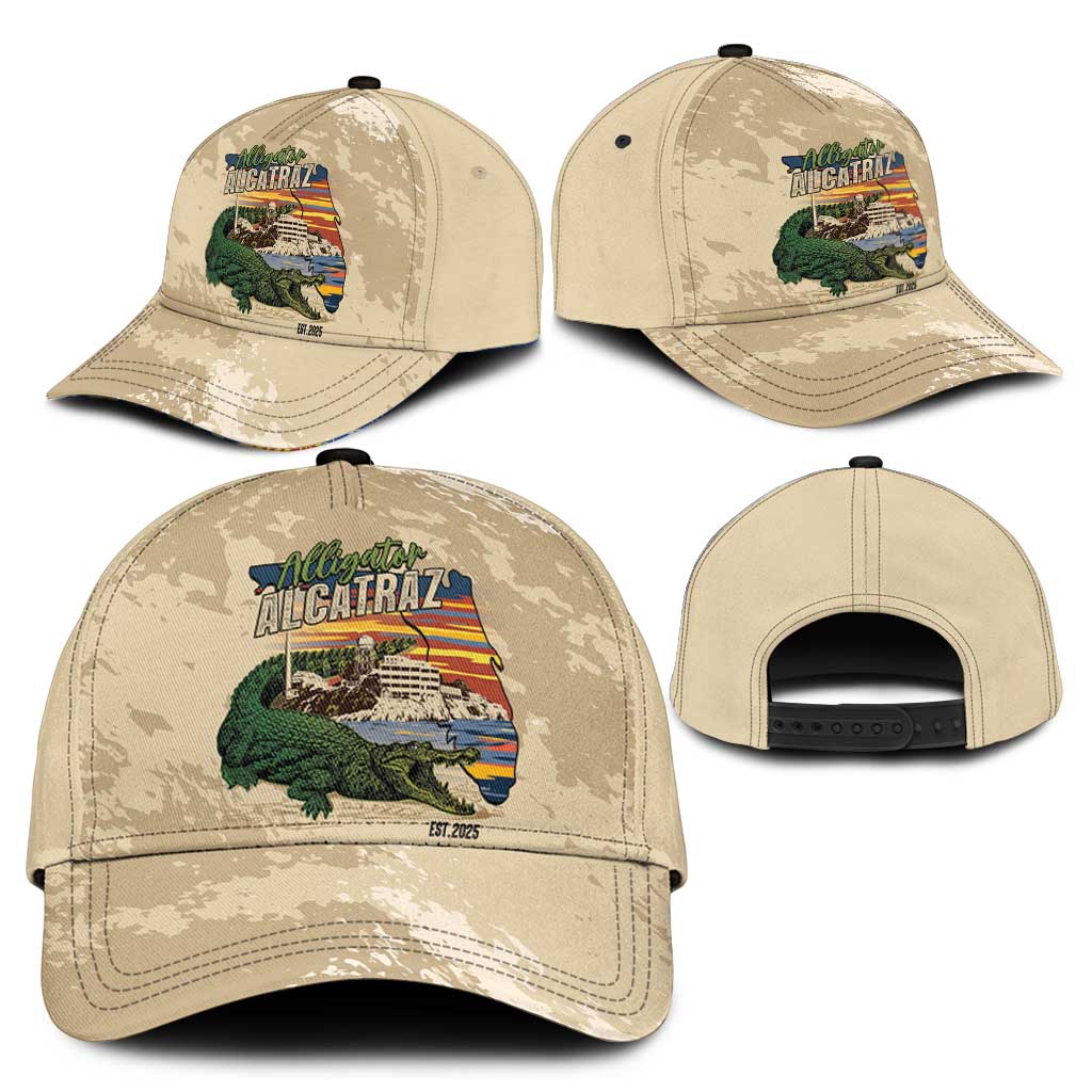 Alligator Alcatraz Retro Classic Cap The Swamp - Wonder Print Shop