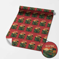 Alligator Alcatraz Wrapping Paper Roll Retro Florida Swamp Political Prison - Wonder Print Shop