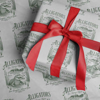 Alligators for Human Rights Wrapping Paper Roll Save Everglades Alcatraz - Wonder Print Shop