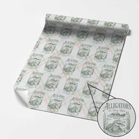 Alligators for Human Rights Wrapping Paper Roll Save Everglades Alcatraz - Wonder Print Shop