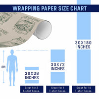 Alligators for Human Rights Wrapping Paper Roll Save Everglades Alcatraz - Wonder Print Shop