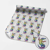 Alligaytor LGBTQ Pride Graphic Wrapping Paper Roll Queer Reptile Lovers