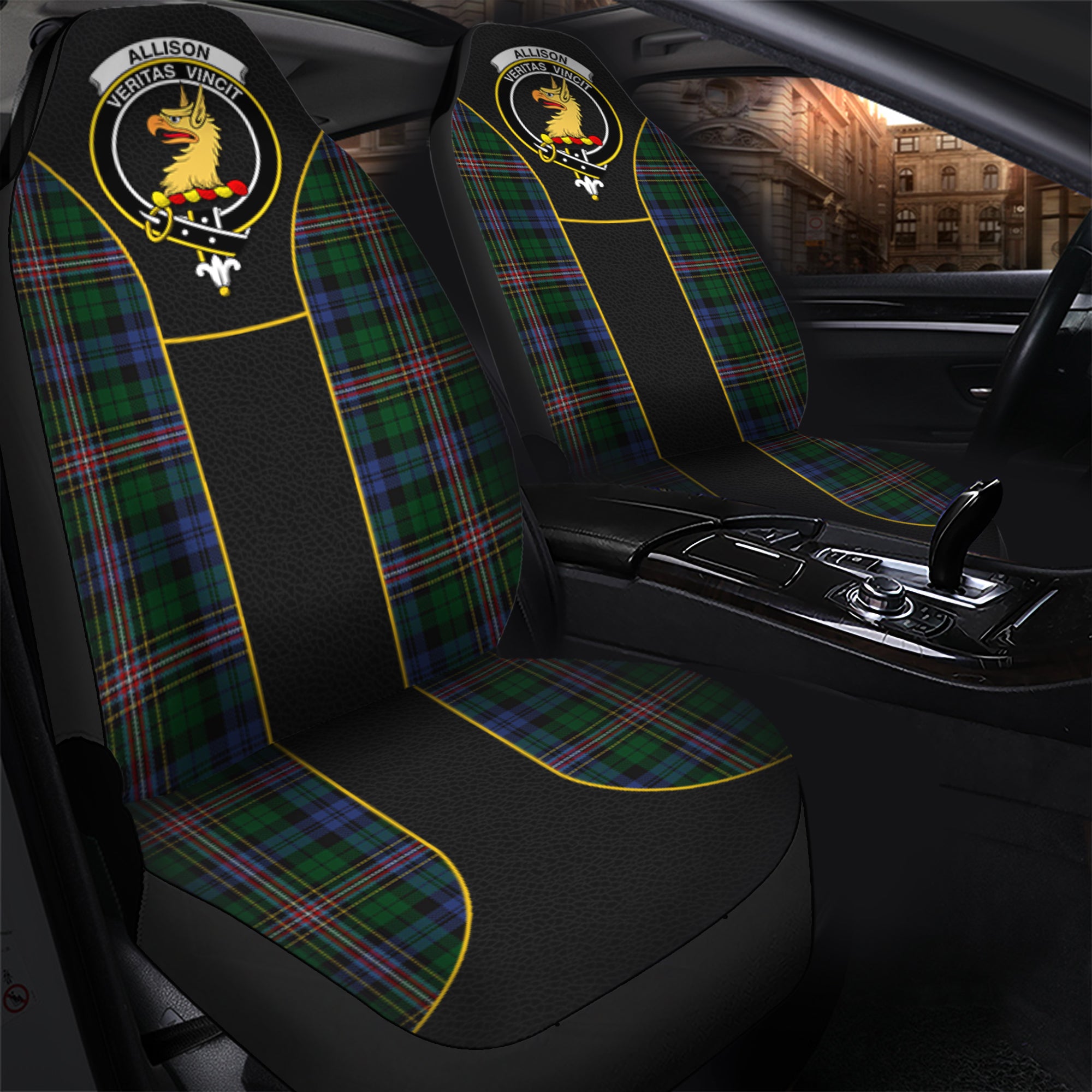 scottish-allison-tartan-crest-car-seat-cover-special-style