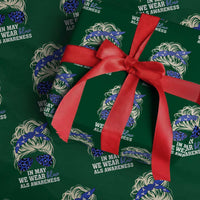 ALS Awareness We Wear Blue In May Wrapping Paper Roll