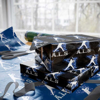 ALS Awareness Wrapping Paper Roll Baseball Strike Out ALS Support
