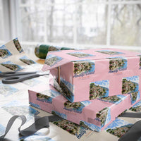Amalfi Coast Wrapping Paper Roll La Dolce Vita Italy Coastal Village Vintage Mediterranean Paradise