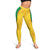 Amazon Warriors Guyana Cricket Leggings Ready For Glory Yellow Version - Wonder Print Shop