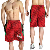 Amazon Warriors Guyana Cricket Shorts for Men Ready For Glory Red Version - Wonder Print Shop