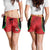 Amazon Warriors Guyana Cricket Shorts for Women Ready For Glory Red Version - Wonder Print Shop