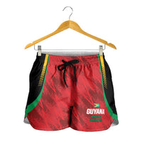 Amazon Warriors Guyana Cricket Shorts for Women Ready For Glory Red Version - Wonder Print Shop
