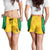 Amazon Warriors Guyana Cricket Shorts for Women Ready For Glory Yellow Version - Wonder Print Shop