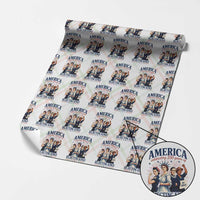 America Celebrating 250 Years Of Rejecting Kings 4th of July Wrapping Paper Roll