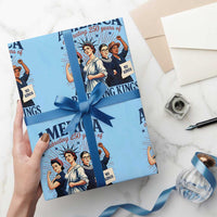 America Celebrating 250 Years Of Rejecting Kings 4th of July Wrapping Paper Roll