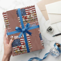 America God Shed His Grace On Thee 250 Years Since 1776 Wrapping Paper Roll