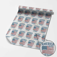 America Needs Jesus Wrapping Paper Roll 4th of July Christian